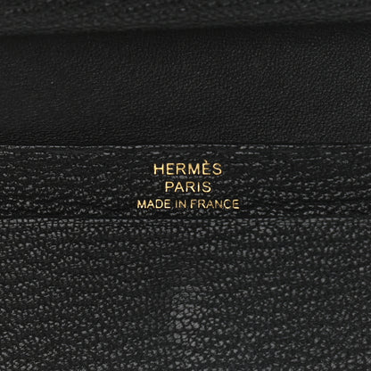 Hermes Chevre Mysore Mini Bearn Wallet Black 8 of 8