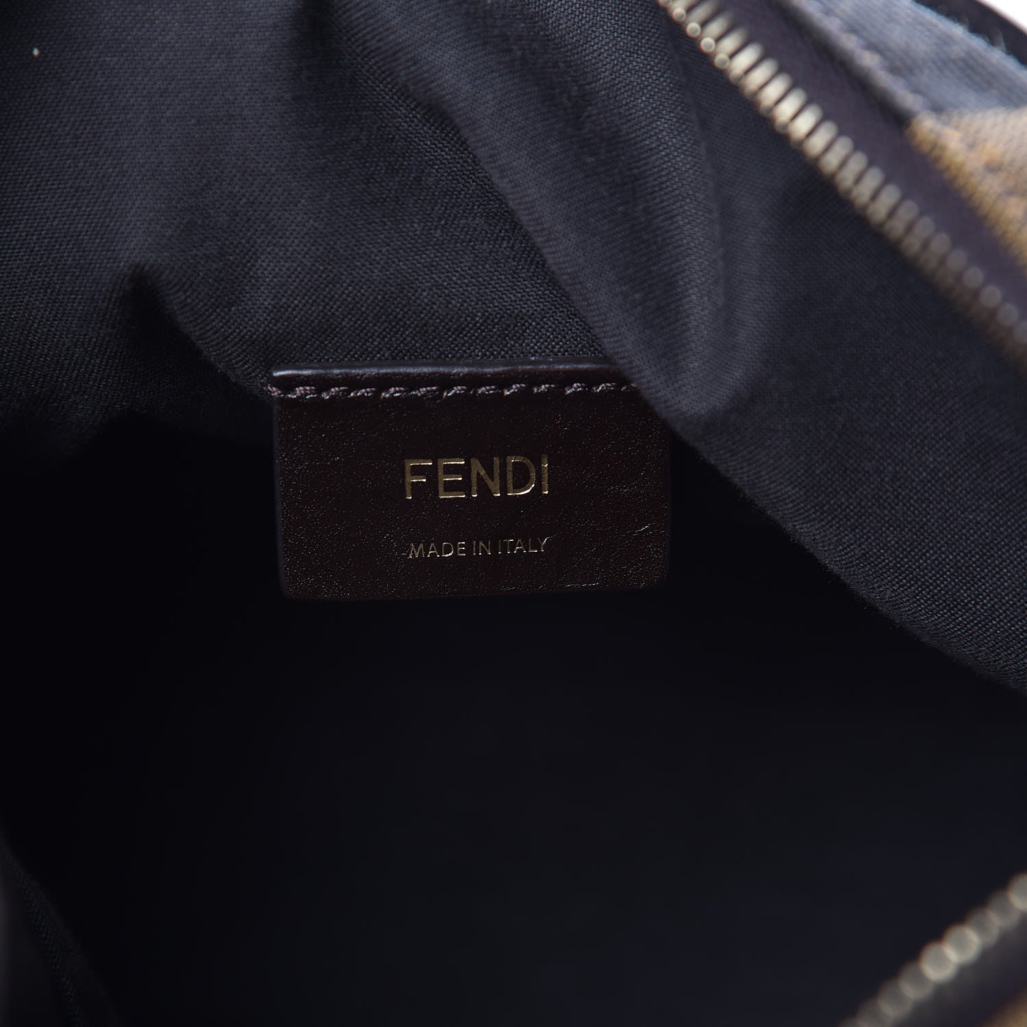Fendi Pequin Vitello Elite Small Boston Tobacco 6 of 11