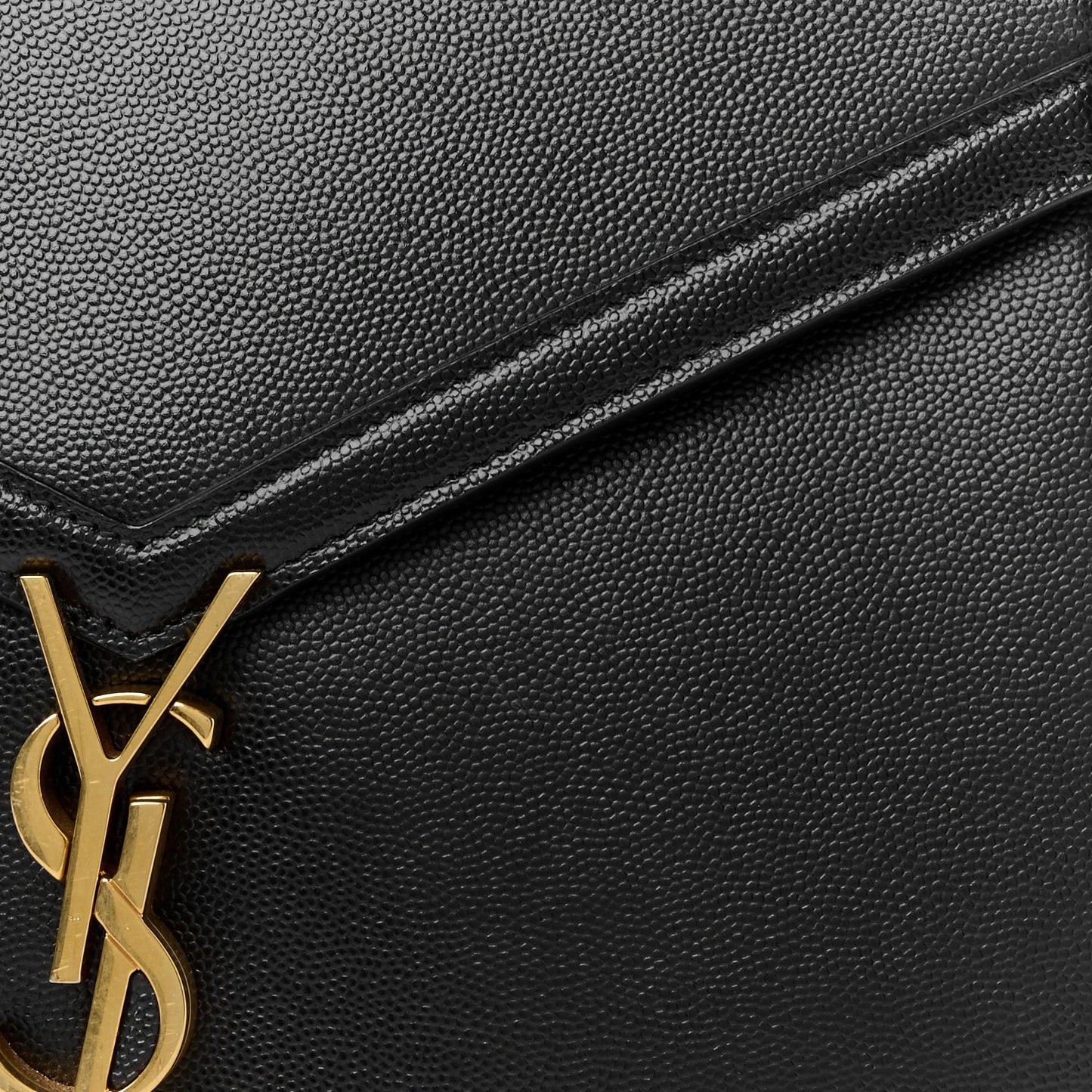 Grain de Poudre Medium Classic Monogram Cassandra Top Handle Black