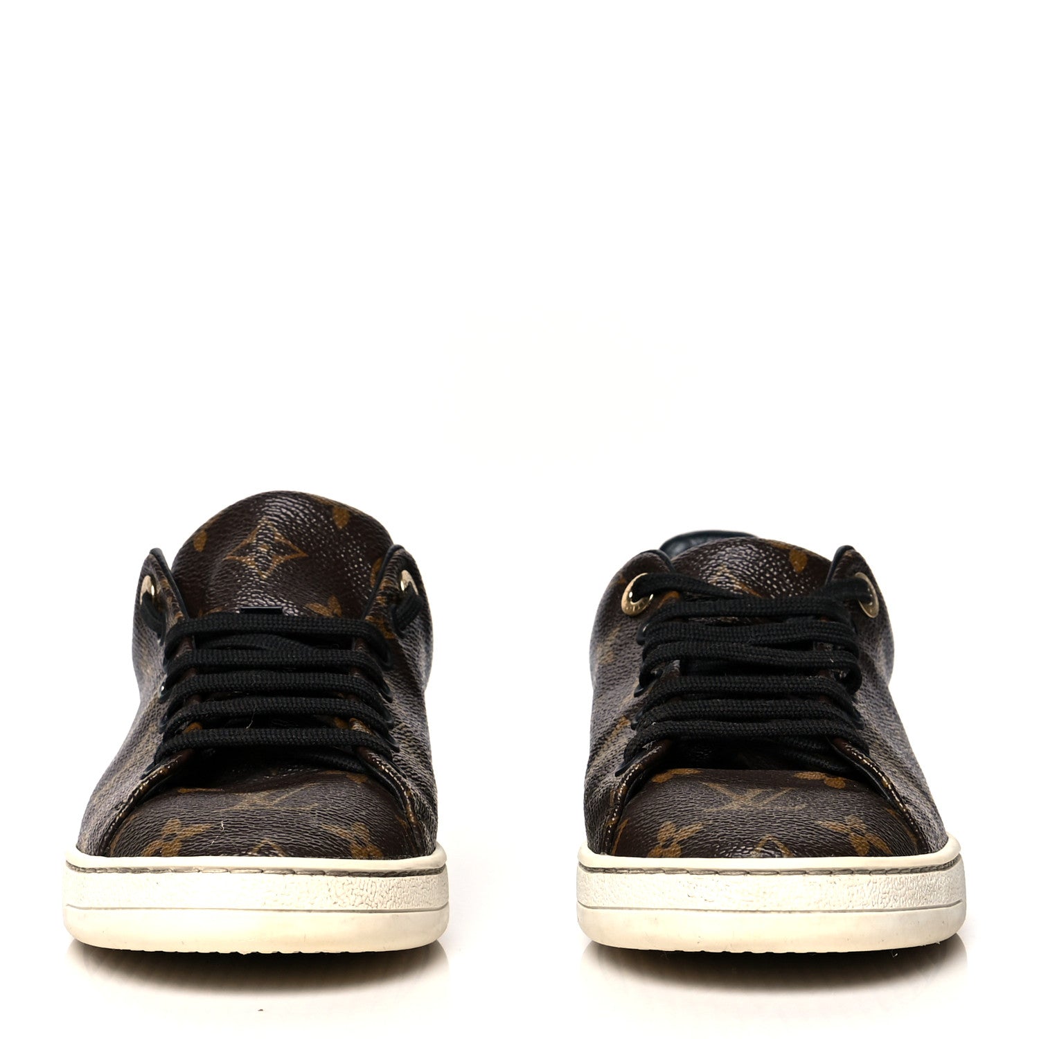 Louis Vuitton Patent Monogram Frontrow Sneakers 38 2 of 10