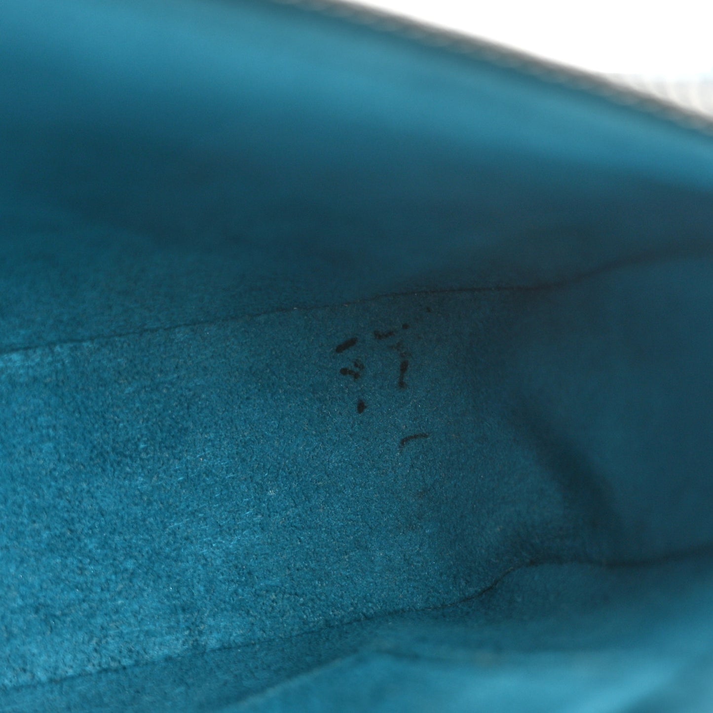 Epi Pochette Accessories NM Cyan