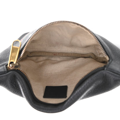 Gucci Grained Calfskin Small Logo Belt Bag Black 5 of 10