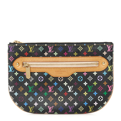 Louis Vuitton Monogram Multicolor Pochette Plate GM Black 1 of 8