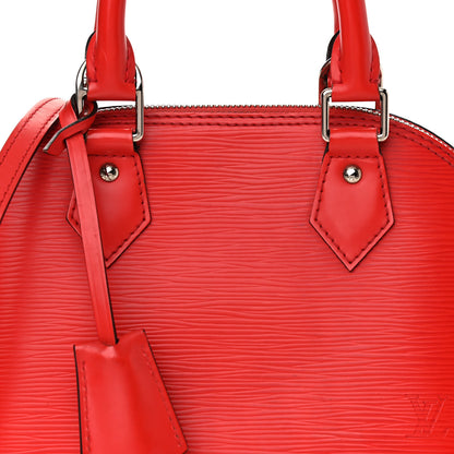 Louis Vuitton Epi Alma BB Coquelicot 9 of 13