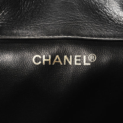 Chanel Lambskin Quilted CC Backpack Black 7 of 15