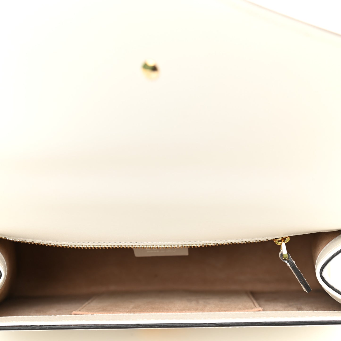 Calfskin Small Sylvie Shoulder Bag Off White