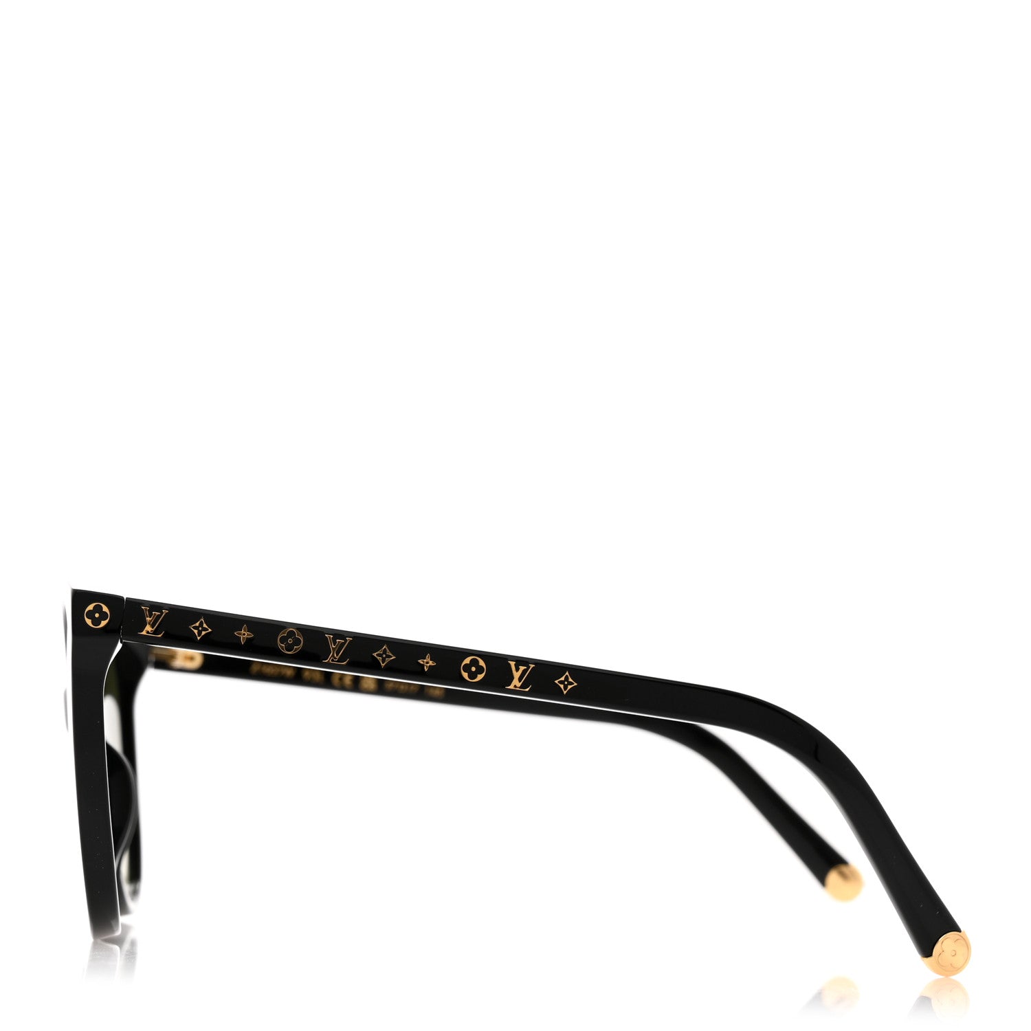 Louis Vuitton Acetate My Monogram Light Cat Eye Sunglasses Z1657W Black 3 of 8