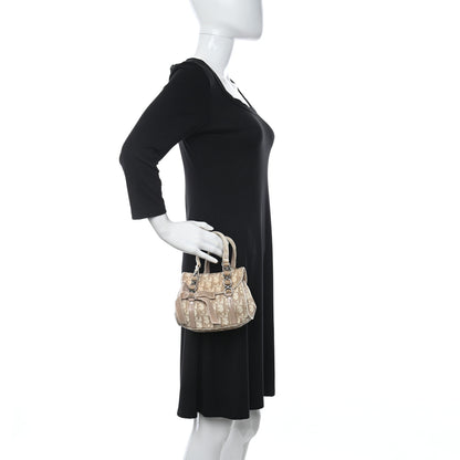 Christian Dior Monogram Mini Romantique Trotter Bag Rose 2 of 17