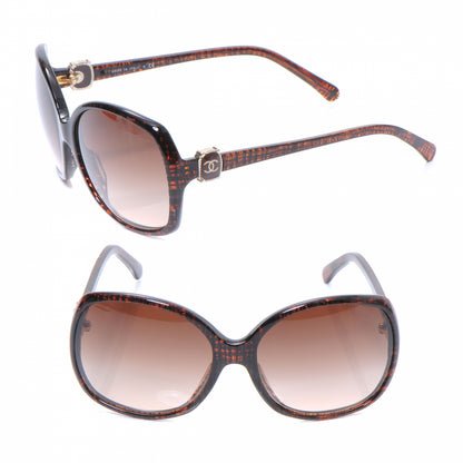 Chanel Tweed Effect CC Sunglasses 5174 Brown 1 of 4