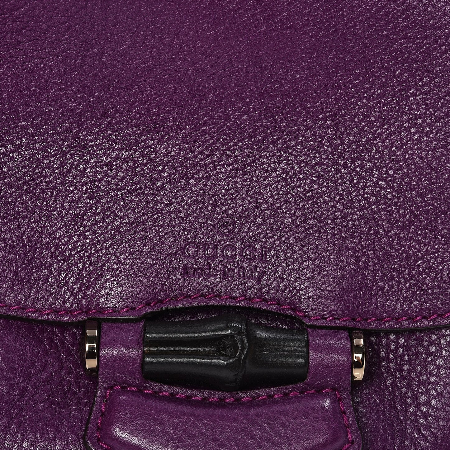 Calfskin Small Nouveau Fringe Shoulder Bag Purple