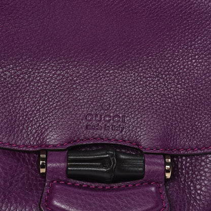 Gucci Calfskin Small Nouveau Fringe Shoulder Bag Purple 6 of 7
