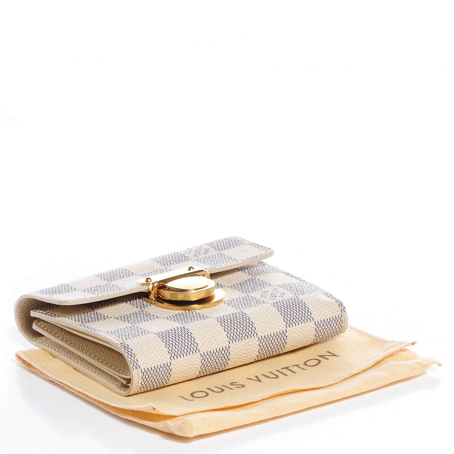 Louis Vuitton Damier Azur Koala Wallet 4 of 8