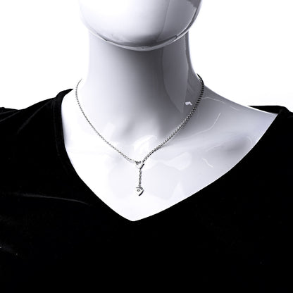 Cartier 18K White Gold Diamond Mon Amour Lariat Necklace 2 of 6