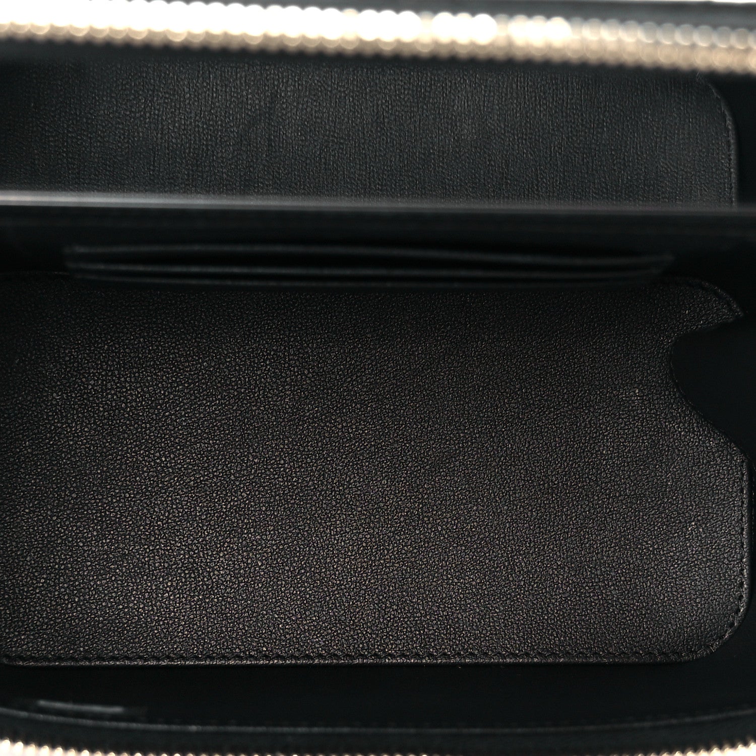 Chanel Lambskin Quilted Sweetheart Vanity Case Black 5 of 11