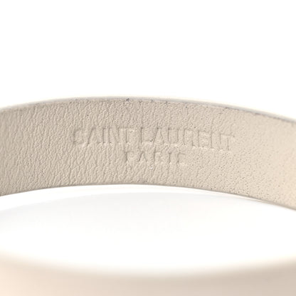 Saint Laurent Calfskin Opyum Bracelet M Crema Soft 5 of 10