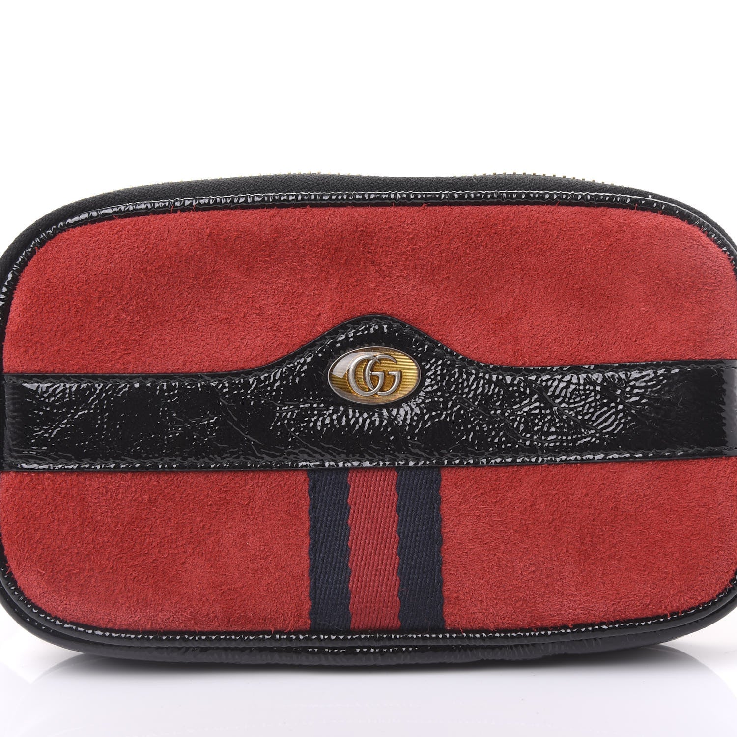 Gucci Suede Patent Ophidia Belted iPhone Case 80 32 Hibiscus Red 9 of 10