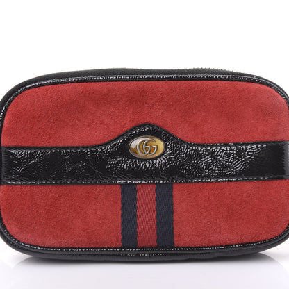 Gucci Suede Patent Ophidia Belted iPhone Case 80 32 Hibiscus Red 9 of 10