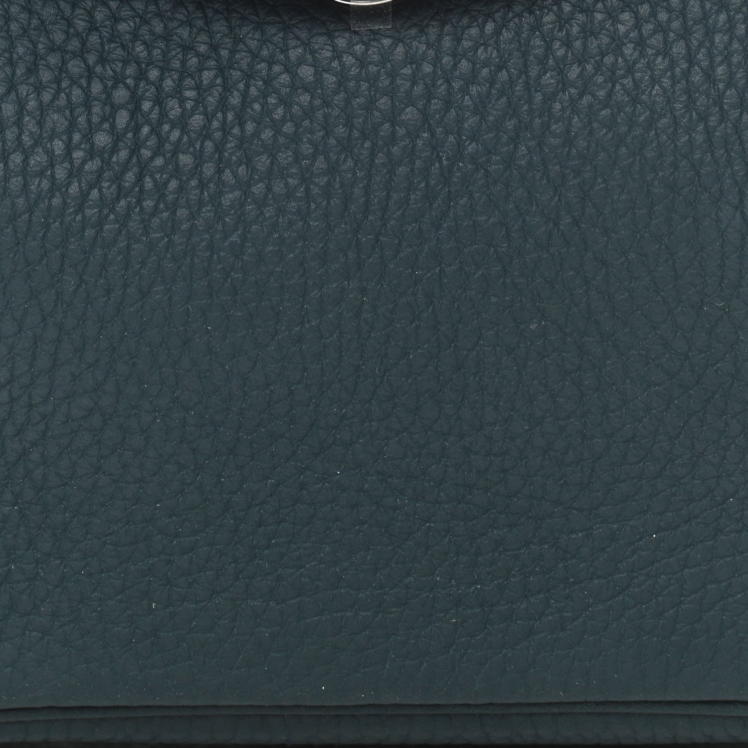 Hermes Taurillon Clemence Mini Lindy 20 Vert Cypress 8 of 11