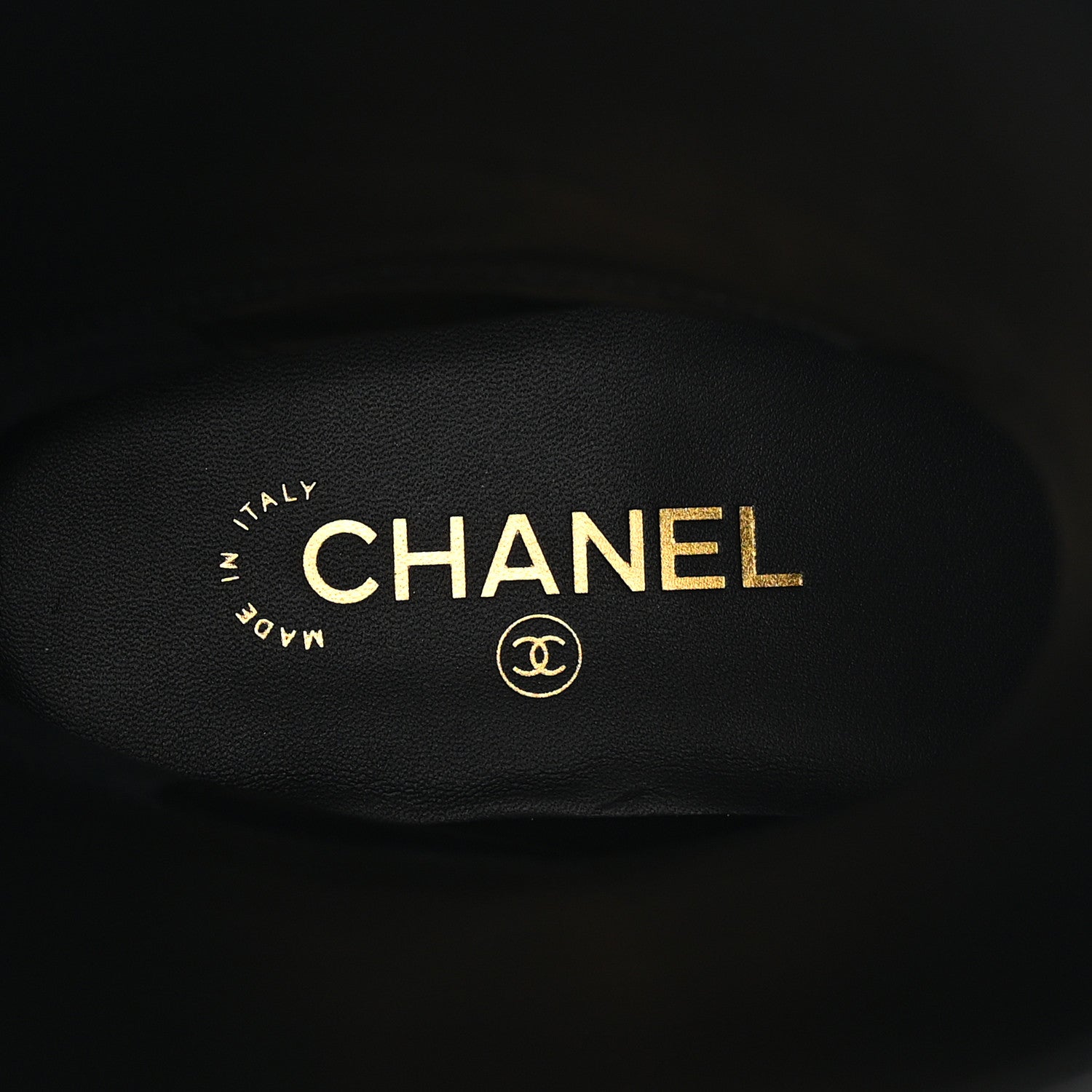 Chanel Calfskin CC Buckle High Boots 38 Black 8 of 8