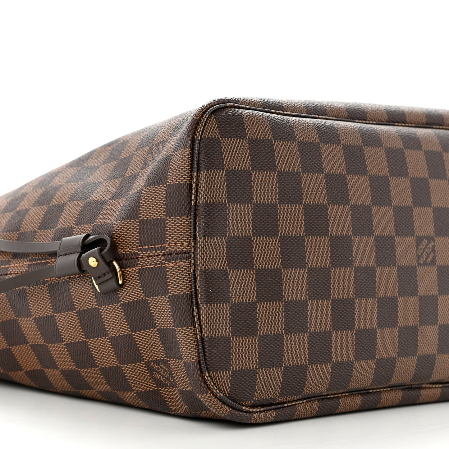 Damier Ebene Neo Neverfull MM Rose Ballerine