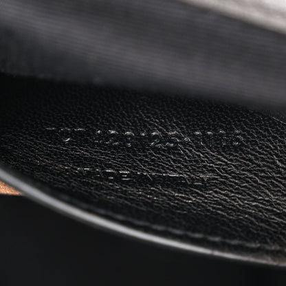 Saint Laurent Sheepskin Tri-Quilt Monogram Medium College Bag Coal 7 of 11
