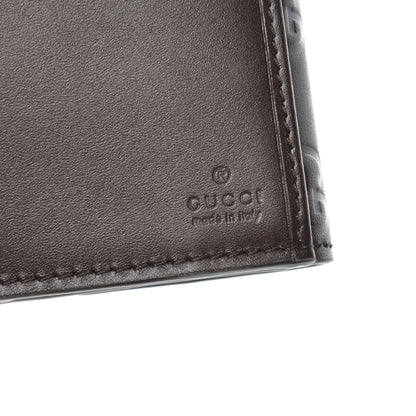 Gucci Guccissima Signature Dice Continental Wallet Chocolate 6 of 7
