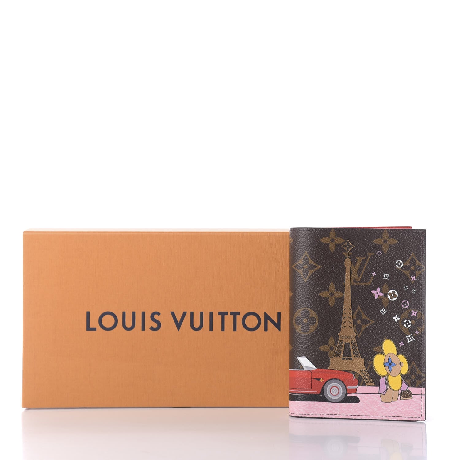 Louis Vuitton Monogram 2019 Christmas Animation Passport Cover Rouge 8 of 8