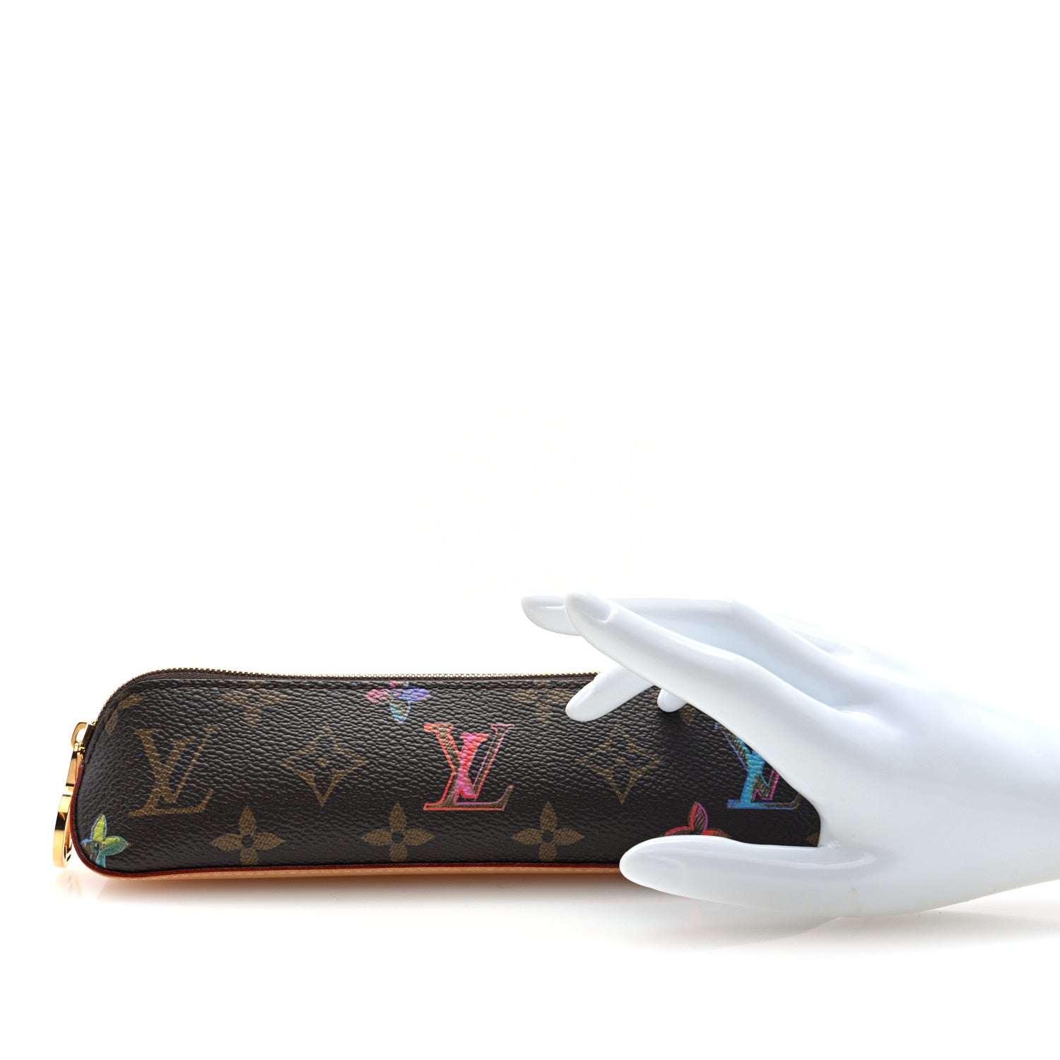 Louis Vuitton Monogram Art And Craft Elizabeth Pencil Pouch Multicolor 2 of 8