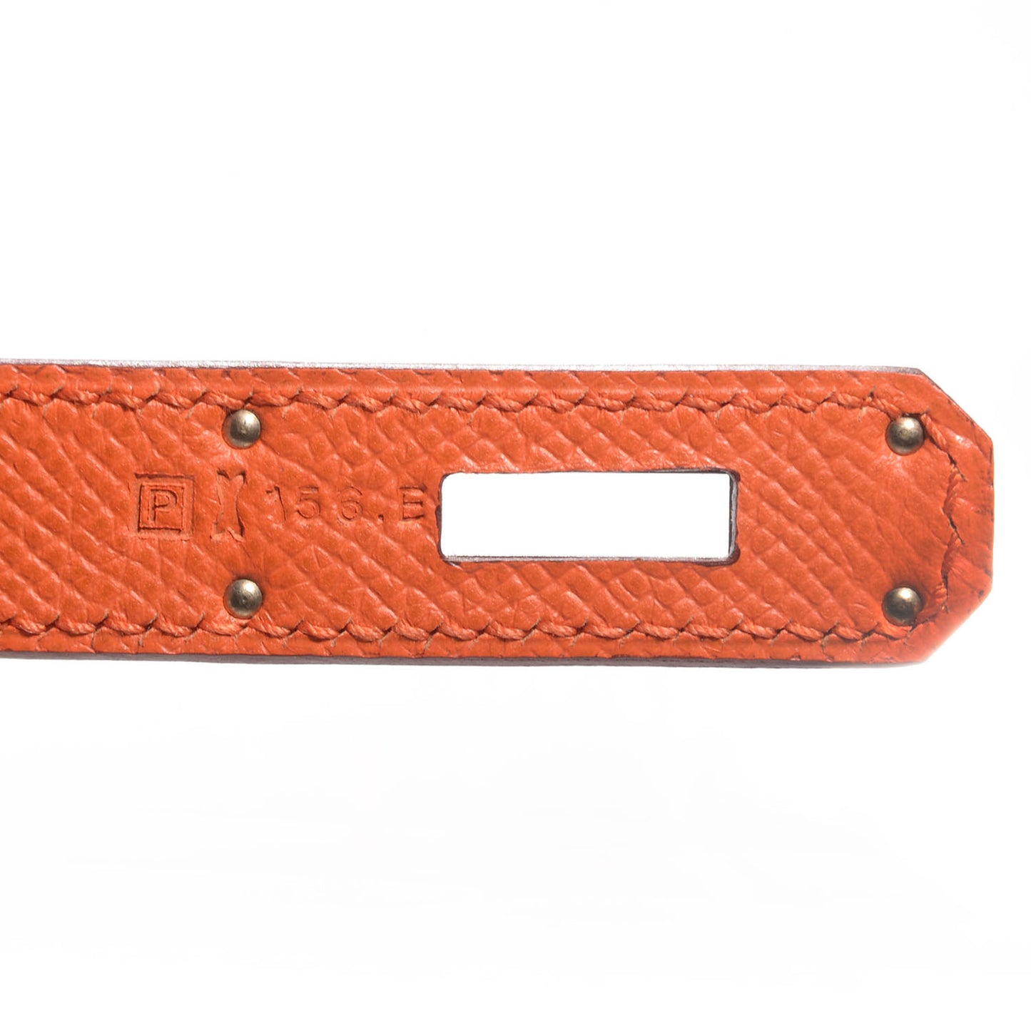 Epsom Birkin 30 Orange
