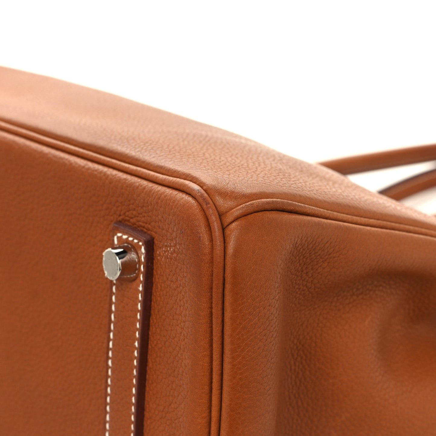 Natural Barenia Faubourg Birkin 35 Fauve