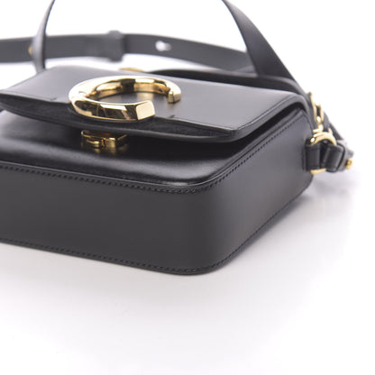 Chloe Shiny Calfskin Suede Mini C Double Carry Black 9 of 9