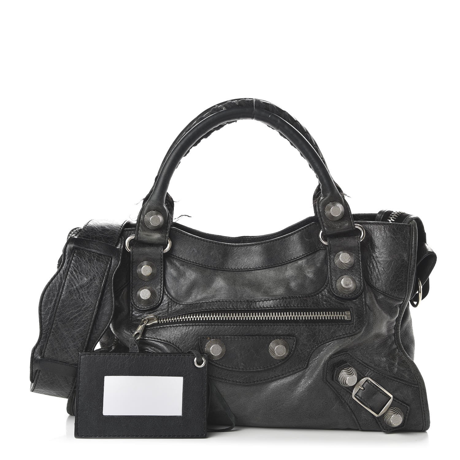Balenciaga Agneau Giant 21 Silver Hardware City Black 1 of 12