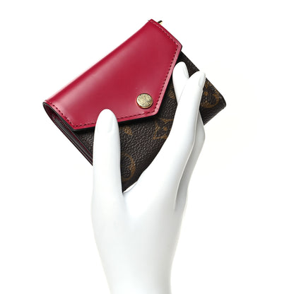Louis Vuitton Monogram Zoe Wallet Fuchsia 4 of 10