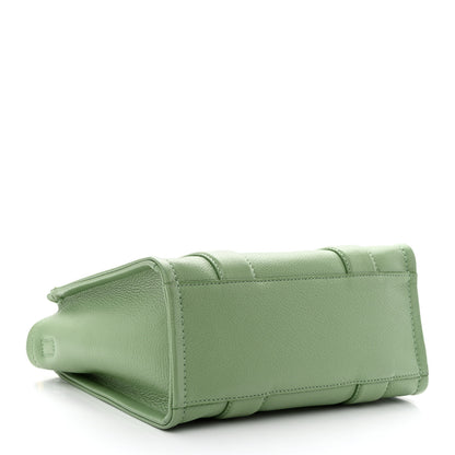 Marc Jacobs Grained Calfskin Small The Tote Bag Aspen Green 4 of 12