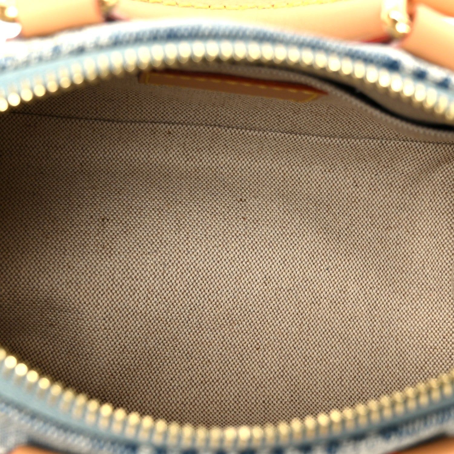 Louis Vuitton Damier Denim 3D Speedy Bandouliere 18 Bleu 5 of 9