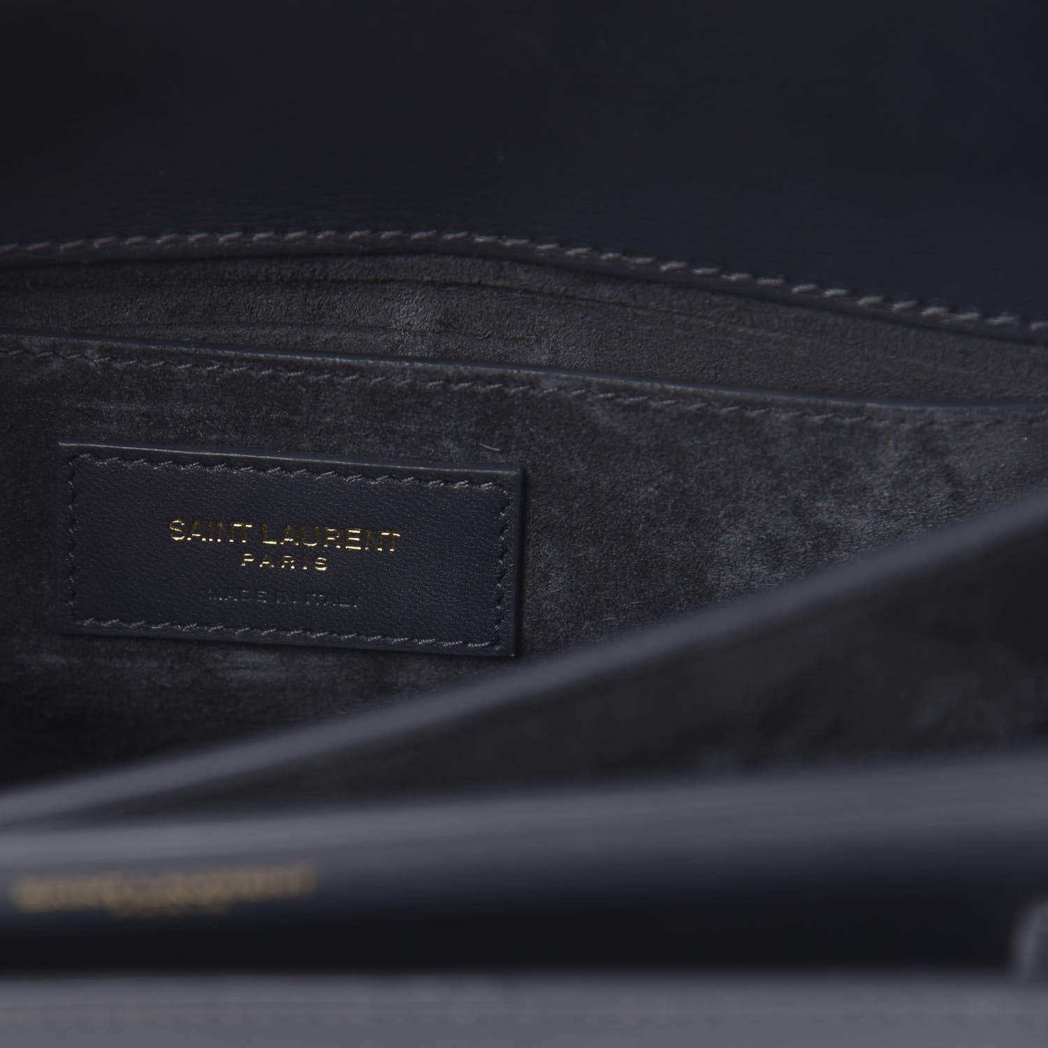 Saint Laurent Calfskin Medium Monogram Sunset Gray 5 of 11
