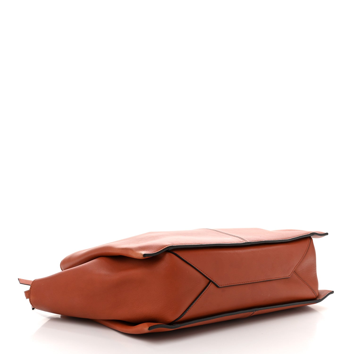 Celine Calfskin Medium Tri-Fold Bag Brick 4 of 13