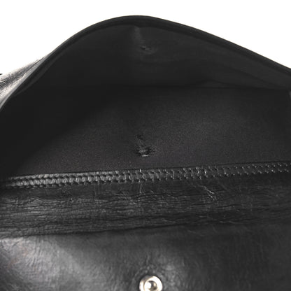 Chanel Lambskin Bow Stitched CC Yen Wallet Black 8 of 9