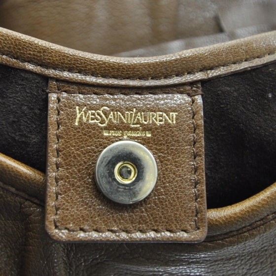 Saint Laurent Chevre Saint Tropez Horn Bag 7 of 8