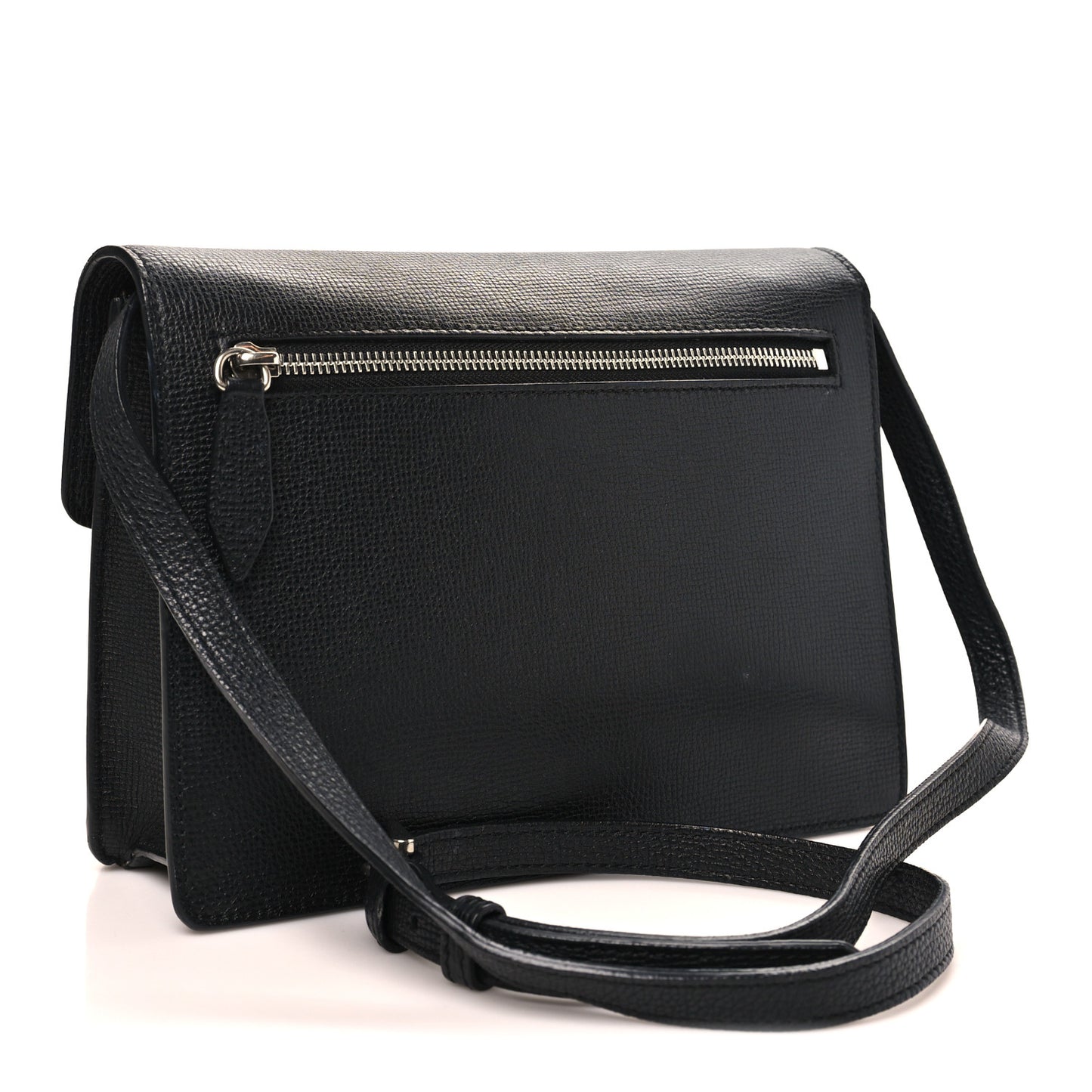 Derby Calfskin Vintage Check Small Macken Crossbody Bag Black