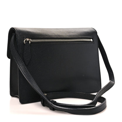 Burberry Derby Calfskin Vintage Check Small Macken Crossbody Bag Black 3 of 10