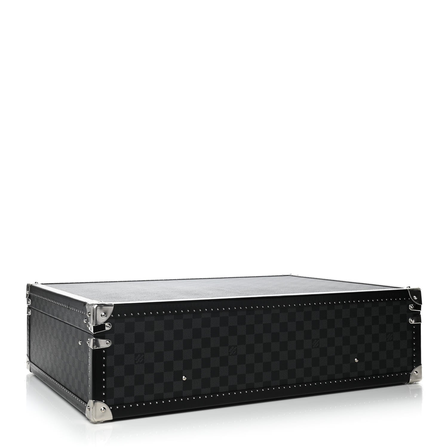 Louis Vuitton Damier Graphite Bisten 65 Suitcase Hard Case Trunk 3 of 11