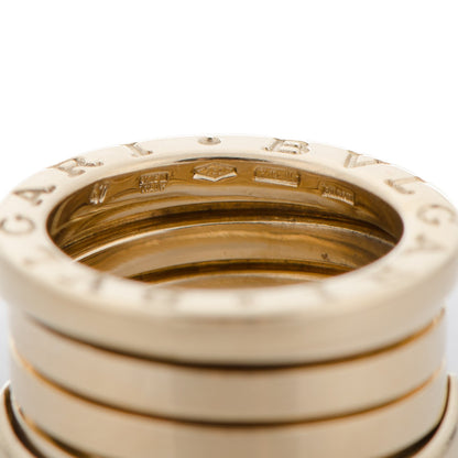 Bulgari 18K Yellow Gold B.Zero1 3 Band Ring 47 4 5 of 5