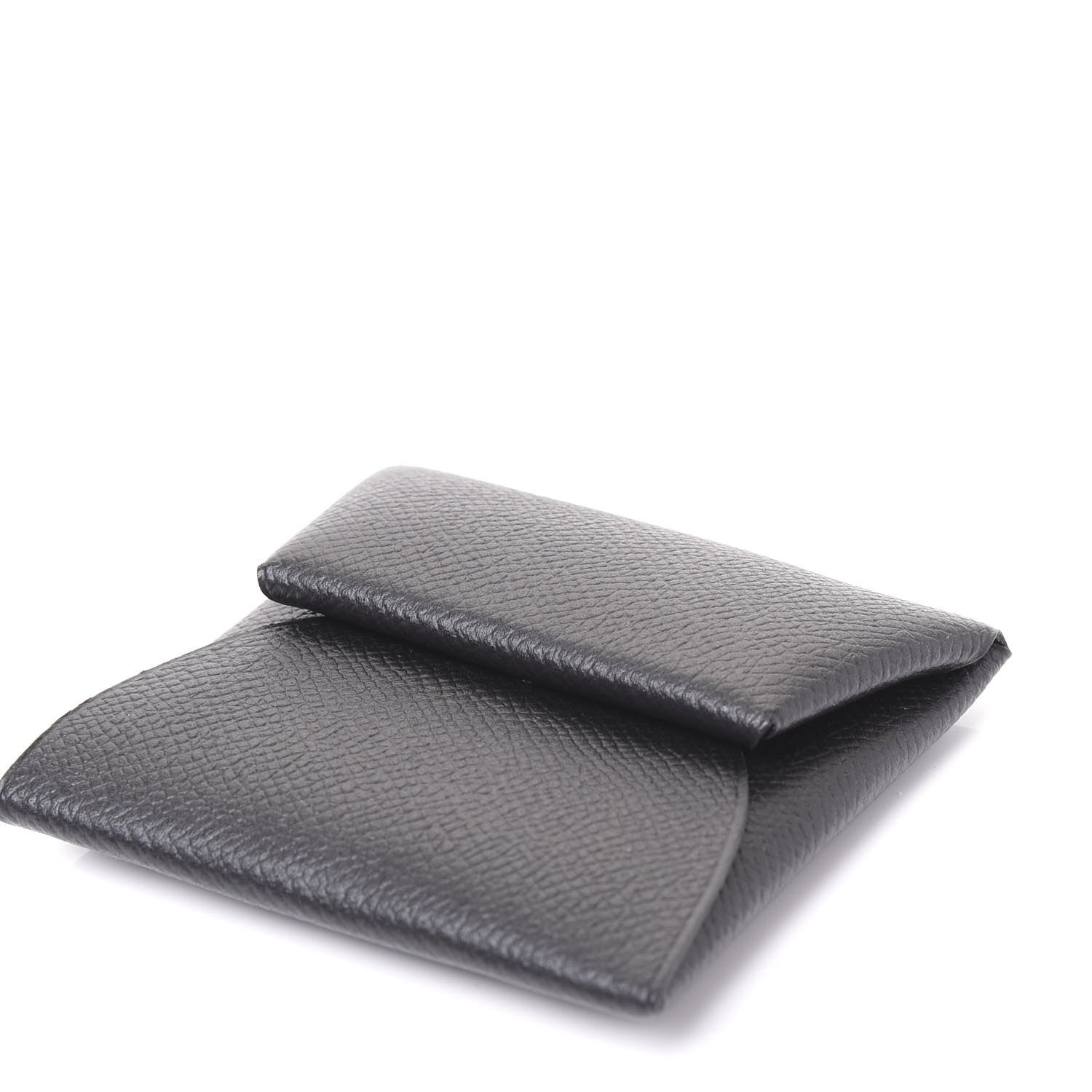 Hermes Epsom Bastia Coin Purse Black 6 of 8