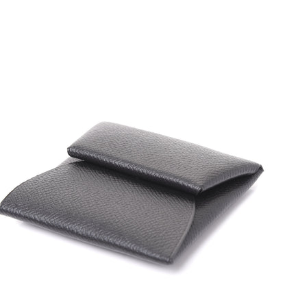 Hermes Epsom Bastia Coin Purse Black 6 of 8