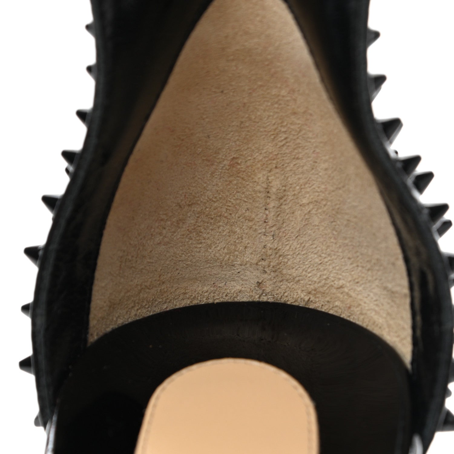 Christian Louboutin Patent Nappa Trezanita 70 Ankle Strap Sandals 37.5 Black 9 of 11