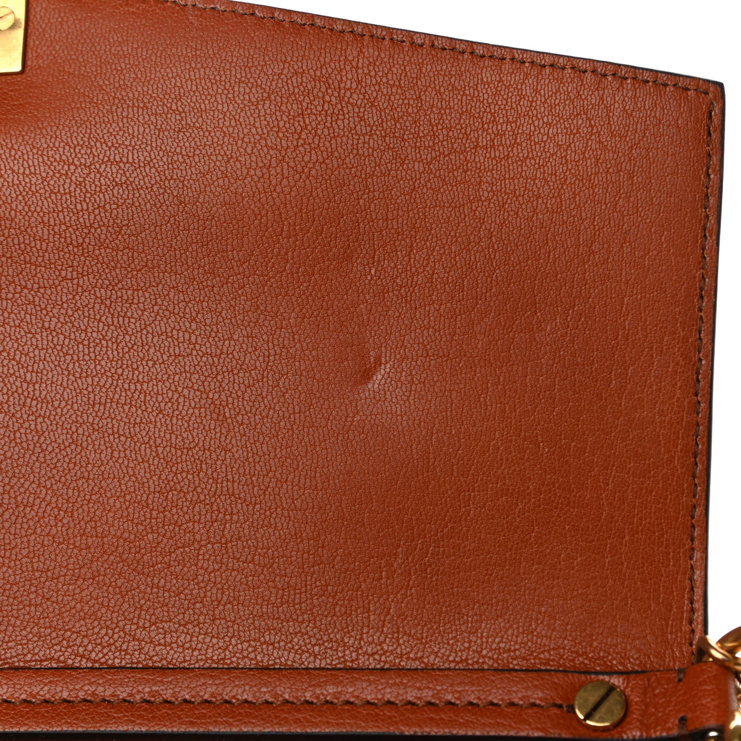 Givenchy Goatskin Suede Medium GV3 Shoulder Bag Amber Mastic 13 of 13