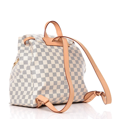 Louis Vuitton Damier Azur Sperone Backpack 3 of 11