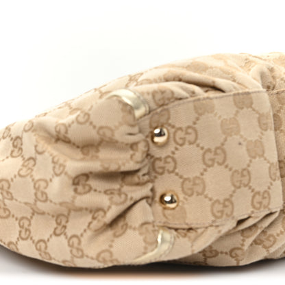 Gucci Monogram D Gold Tote Metallic Gold 9 of 11