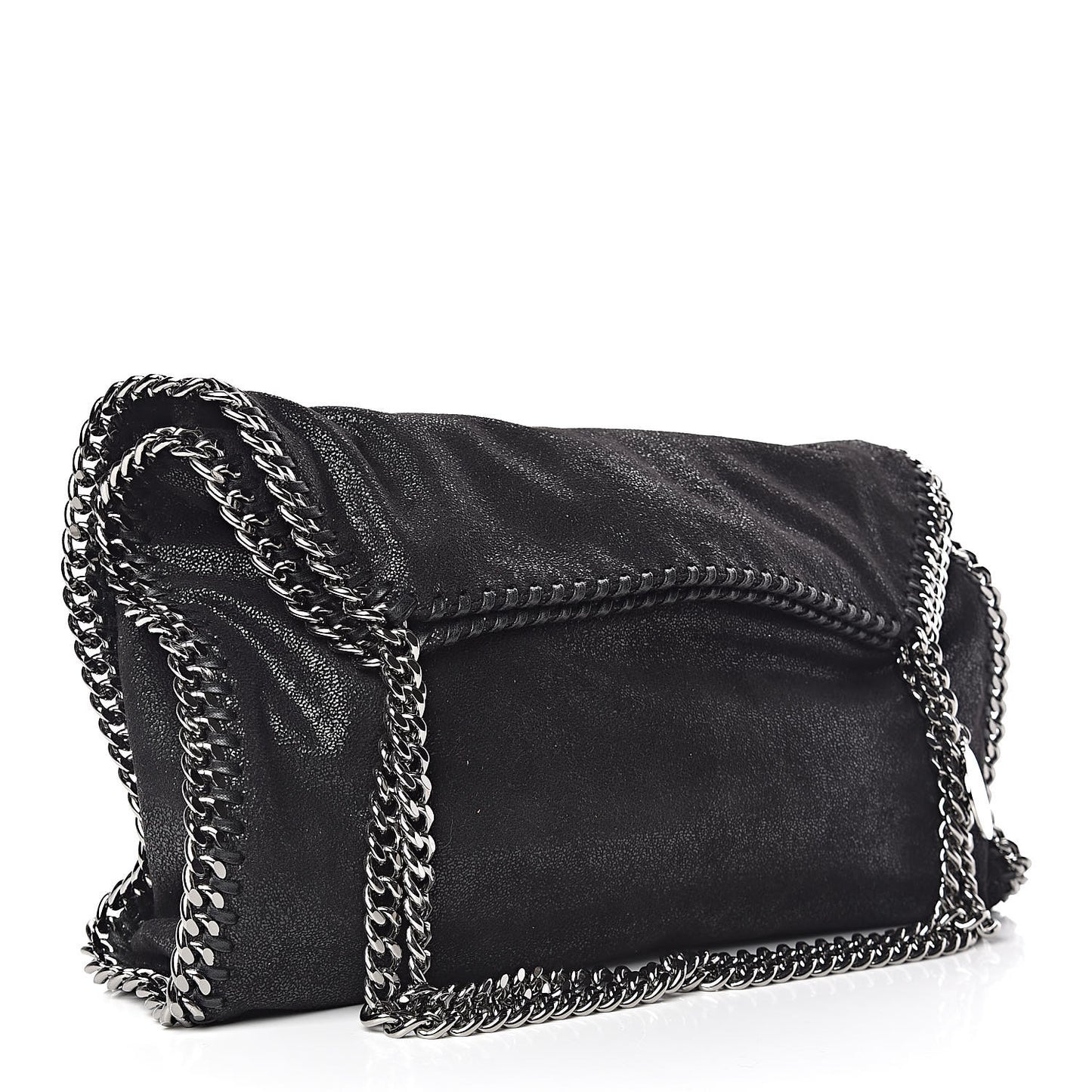 Shaggy Deer Small Falabella Tote Black